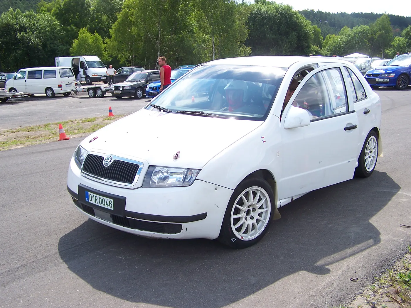 Rally Bělá pod Bezdězem 2008 – Škoda Fabia A5 (1)