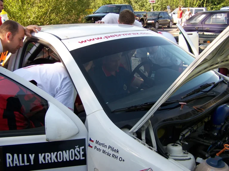 Rally Krkonoše 2009 – Škoda Fabia A5, Petr Mráz (2)