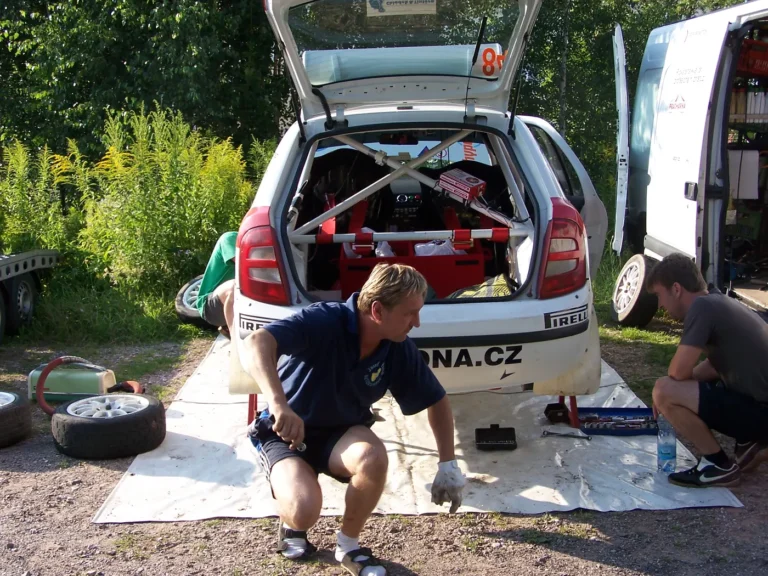 Rally Krkonoše 2009 – Škoda Fabia A5, Petr Mráz (5)