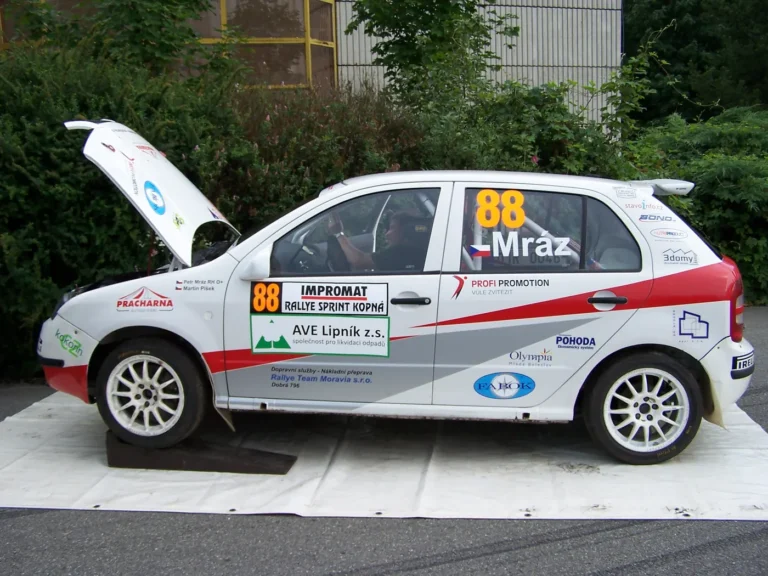 Impromat Rallysprint Kopná 2009 – Škoda Fabia A5 (1)