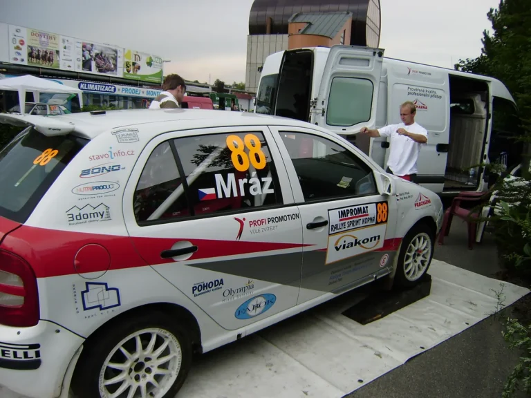 Impromat Rallysprint Kopná 2009 – Škoda Fabia A5 (4)