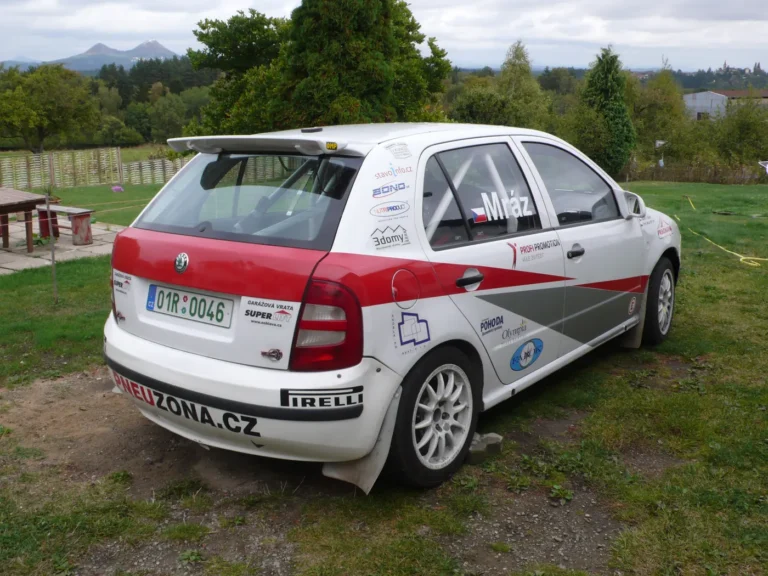 Škoda Fabia A5 – závodní vůz Petra Mráze (2)