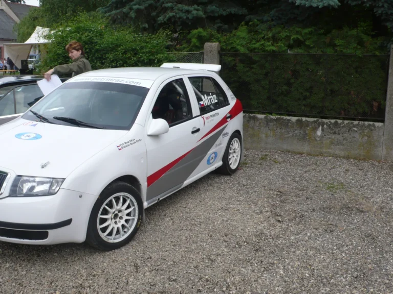 Veteránské rojení Lobeč – Škoda Fabia A5 (4)